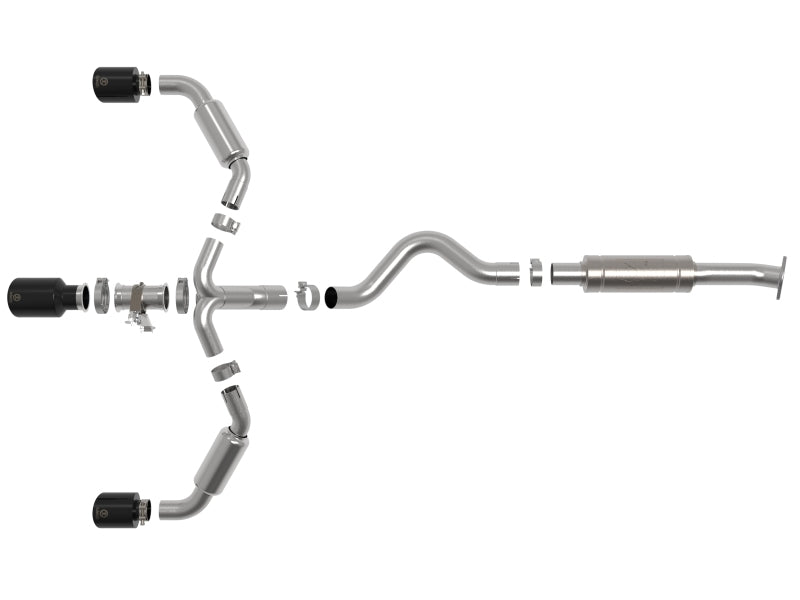 AFE 49-36070-B fits Toyota GR Corolla L3 1.6L (t) Gemini XV 3in to 2-1/2in Cat