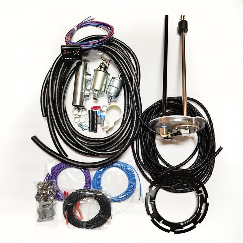 fits Titan Fuel Tanks 9900057 17-24 RAM Universal Cab & Chassis Auxiliary Conversion Kit