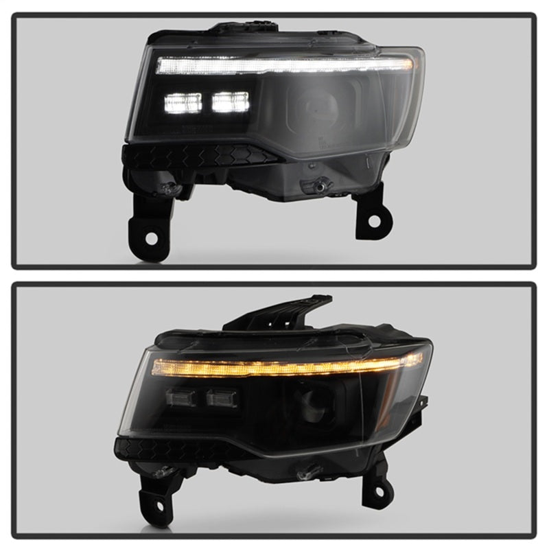 Spyder 5088956 14-21 fits Jeep Grand Cherokee (HID Model Only) Projector Headli