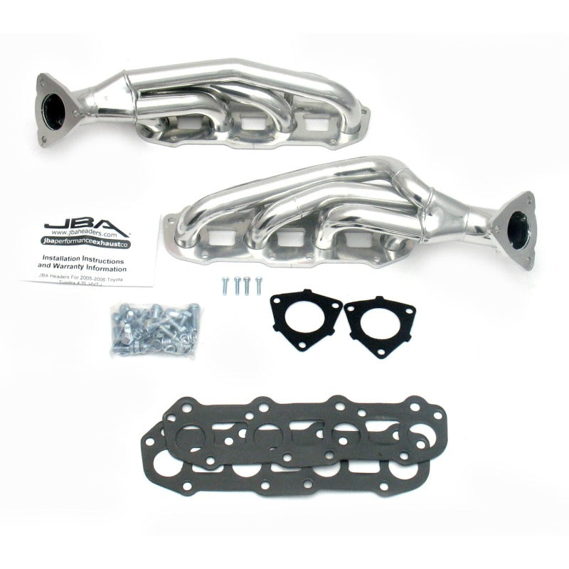JBA 2011SJS fits Toyota 05-07 4.7L V8 1-1/2in Primary Silver Ctd Cat4Ward Header