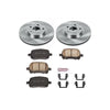 PowerStop KOE1135 fits Lexus 99-01 RX300 Front Autospecialty Brake Kit