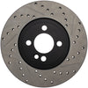 Stoptech 127.34101L Slotted & Drilled Sport Brake Rotor 07-13 Mini Cooper