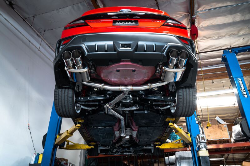 Remark RK-C4076S-02C 22+ fits Subaru WRX VB Stainless Steel Quad Tip Catback Exhaust - Resonated