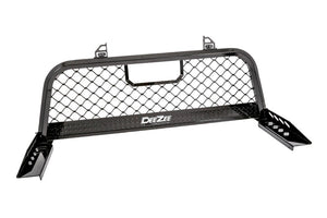 Dee Zee DZ95050RB Deezee Universal Cargo Management Cab Rack - Black Mesh