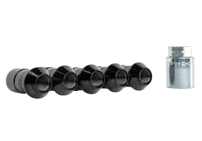 fits Ford Racing M-1A043-A5 2023+ fits Ford Bronco Raptor M14 x 1.5 Black Security Lug Nut Kit - Set of 5