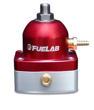 Fuelab 54502-2-T 545 TBI Adjustable Mini FPR In-Line 10-25 PSI (1) -6AN In (1) -6AN Return - Red