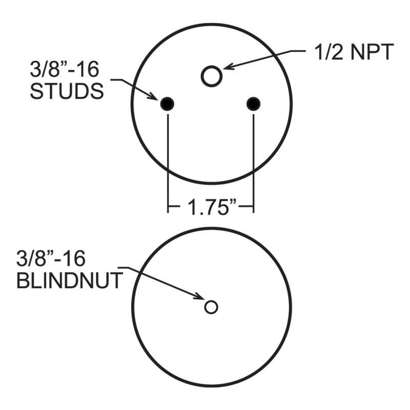 Firestone 7882 Ride-Rite Replacement Air Helper Spring 267C 1.5 (W217607882)