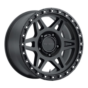 Method MR31279050512N MR312 17x9 -12mm Offset 5x5 71.5mm CB Matte Black Wheel