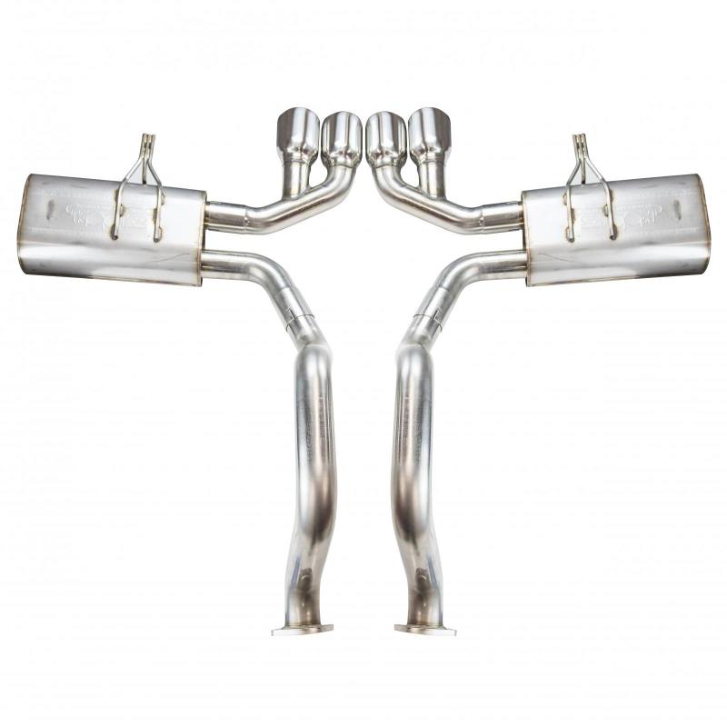 Kooks 21506300 97-04 fits Chevy Corvette Full 3in Axleback w/Pol Tips Requires 3in X-Pipe