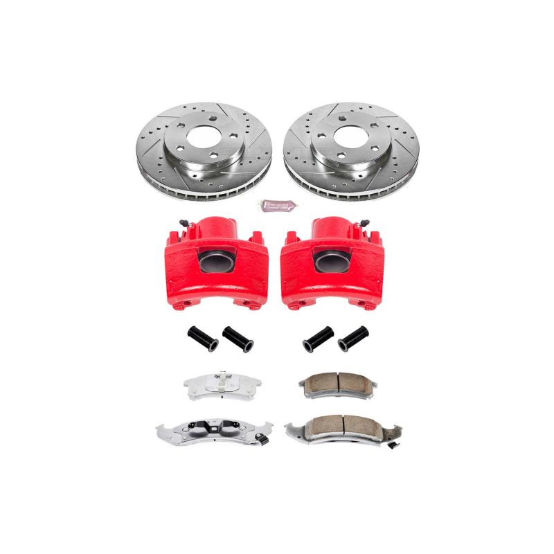 PowerStop fits Buick LeSabre Front Z26 Street Warrior Brake Kit w/Calipers