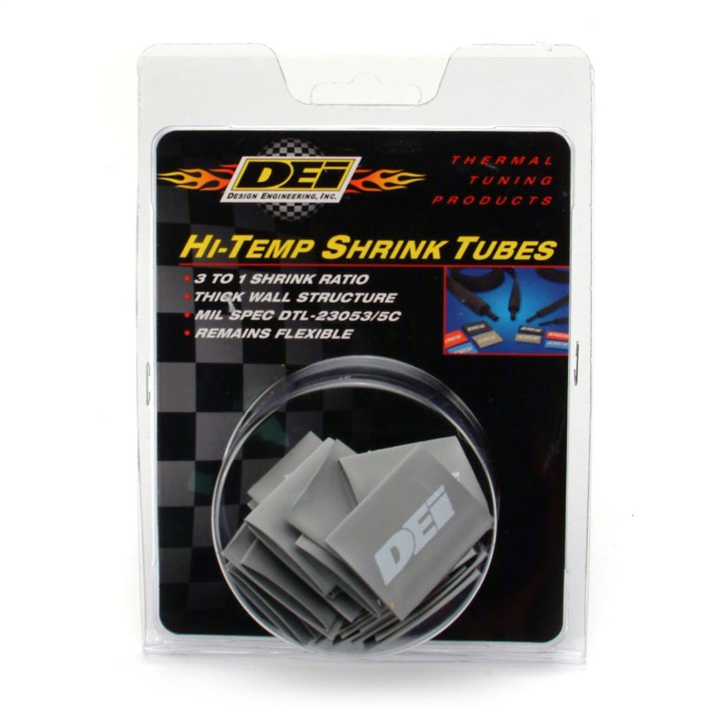DEI  10800 Hi-Temp Shrink Tube 18mm x 1.5in - Gray