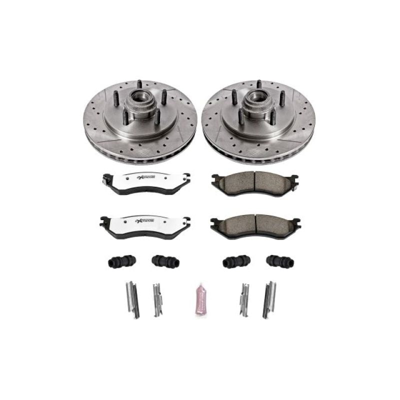 PowerStop K1916-36 00-02 fits Ford Expedition Front Z36 Truck & Tow Brake Kit
