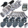 Eagle 12112060 fits Chevy LT1 350 1Pc 3.750in Crank 6.000in H-Beam 6cc Dome 4.060in Pistons Rotating Assembly