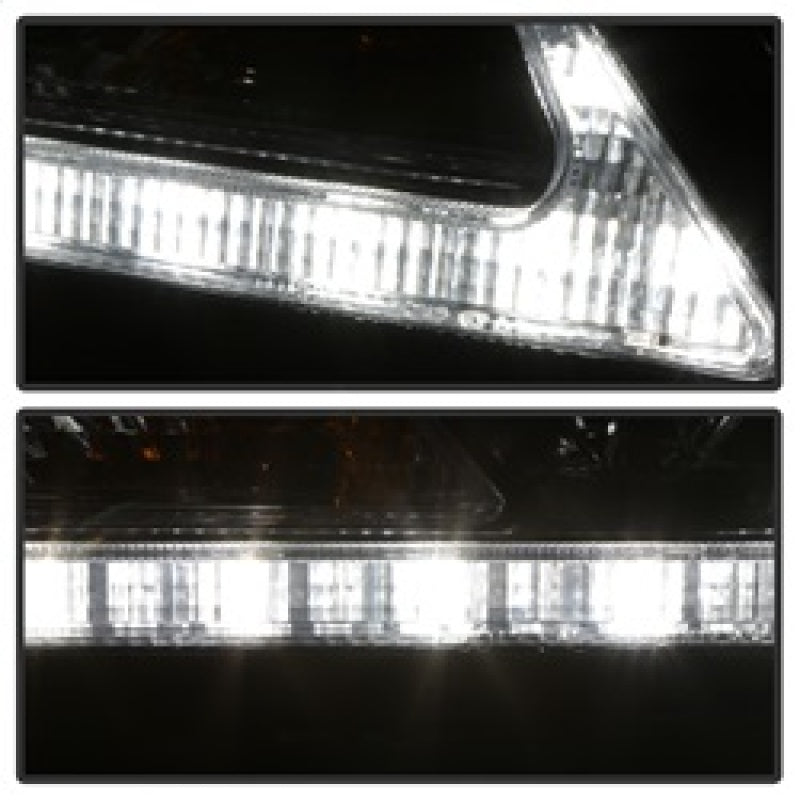 Spyder 5083999 fits Toyota 11-14 Sienna Projector Headlights - DRL LED - Smoke