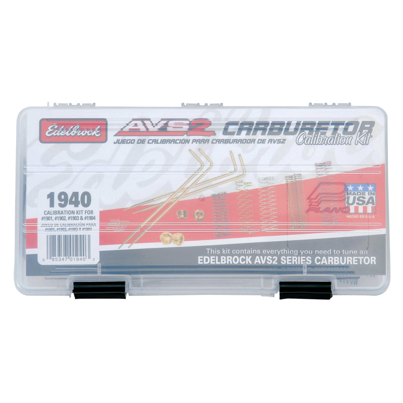 Edelbrock 1940 Calibration Kit for 1901 / 1902 / 1903 / 1904