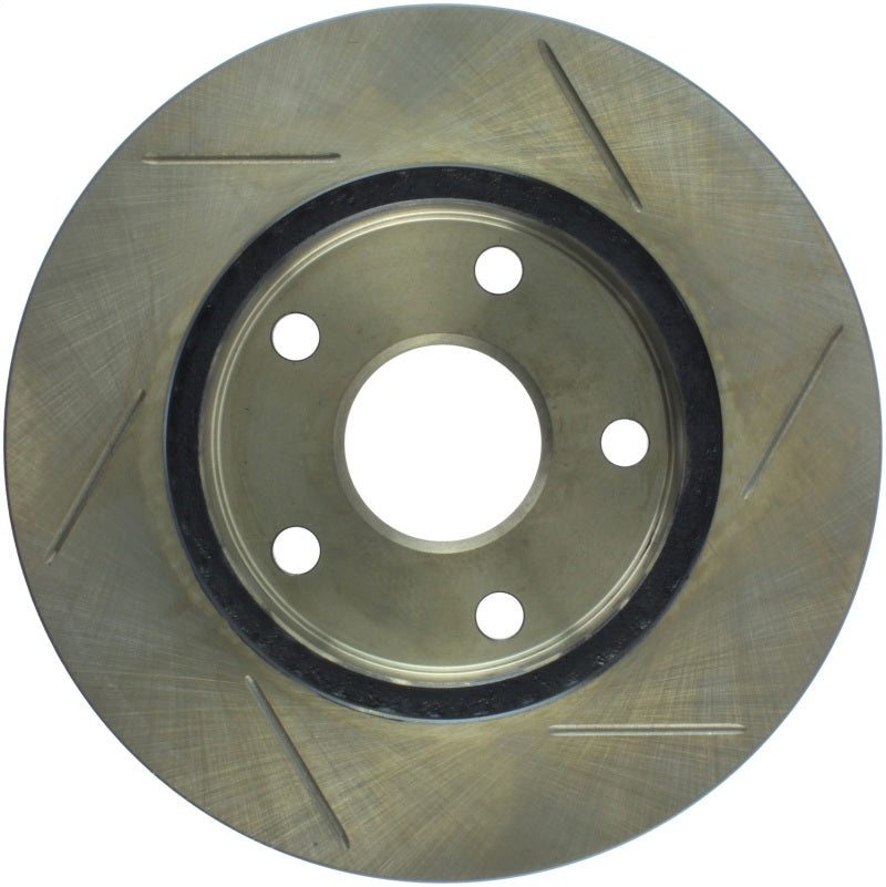 Stoptech 126.44069SR Power Slot 1/90-95 fits Toyota MR2 Front Right SportStop Slotted Rotor