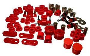 Energy Suspension 19.18102R 08-12 fits Subaru Impreza WRX Red Hyper-Flex Master Bushing Set