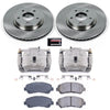 PowerStop fits Nissan 08-14 Rogue Front Autospecialty Brake Kit w/Calipers