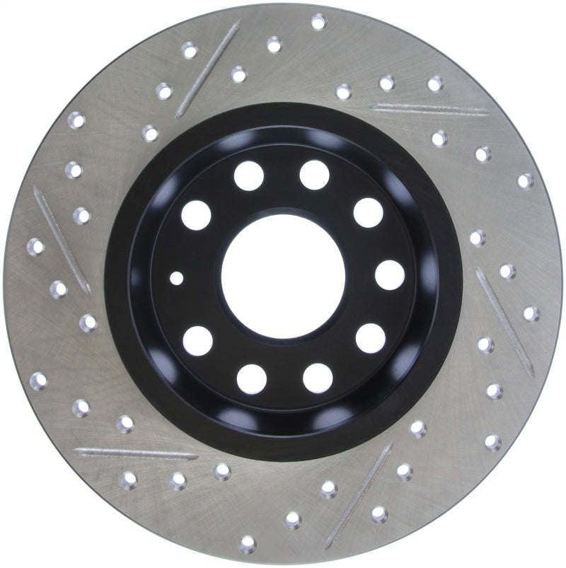 Stoptech 127.33131L Slotted & Drilled Sport Brake Rotor
