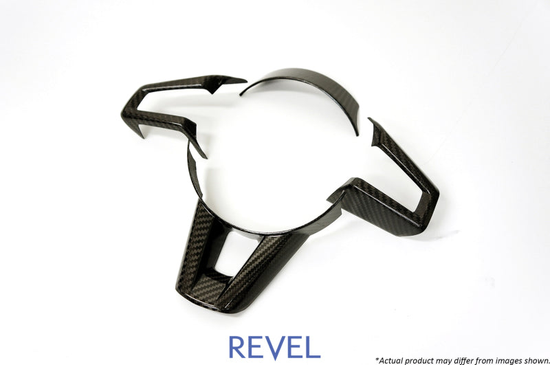 Revel 1TR4GT0AM14 GT Dry Carbon Steering Wheel Insert Covers 16-18 fits Mazda MX