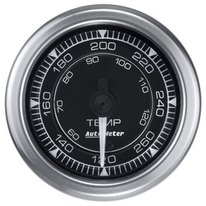 AutoMeter 8154 Autometer Chrono 2-1/16in 120-280 Degree Temperature Gauge