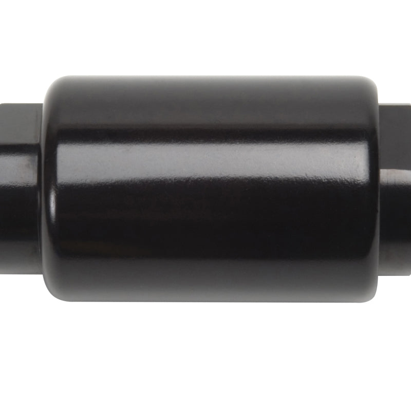 Russell 650103 Performance Black Anodized (3-1/4in Length 1-1/4in dia. -8 male inlet/outlet)