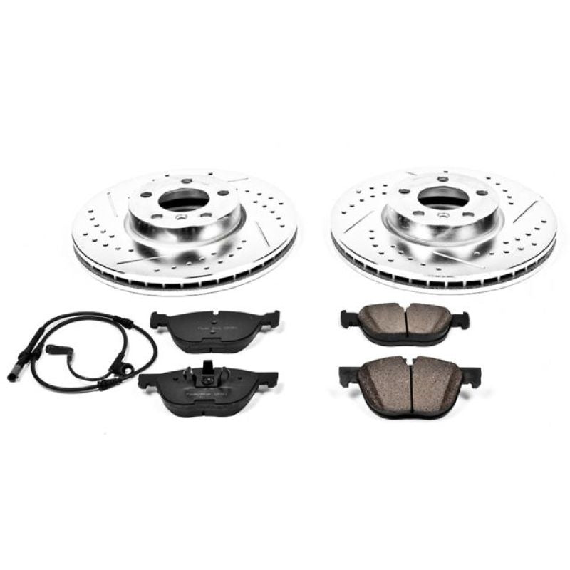 PowerStop K4693 fits BMW 07-10 X5 Front Z23 Evolution Sport Brake Kit