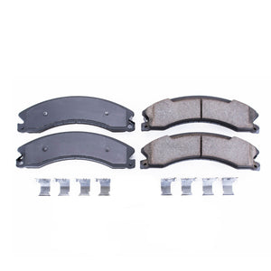 PowerStop 17 fits Nissan NV1500 Rear Z17 Evolution Ceramic Brake Pads w/Hardware