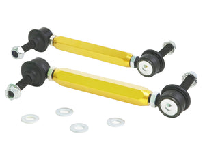 Whiteline KLC140-175 Sway Bar End Link Kit 175-200mm Adjustable 10mm Ball Studs