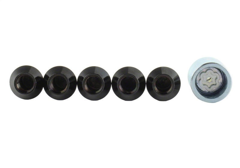 fits Ford Racing M-1A043-B5 M12X1.5 Black Security Lug Nut - Set of 5