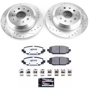 PowerStop K7943-36 18-19 fits Jeep Wrangler Rear Z36 Truck & Tow Brake Kit