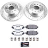 PowerStop K7943-36 18-19 fits Jeep Wrangler Rear Z36 Truck & Tow Brake Kit