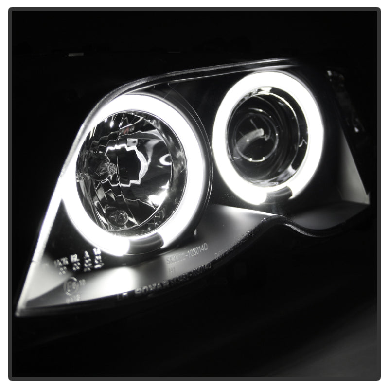 Spyder 5042415 fits BMW 02-05 E46 3-Series 4DR Projector Headlights 1PC LED Hal