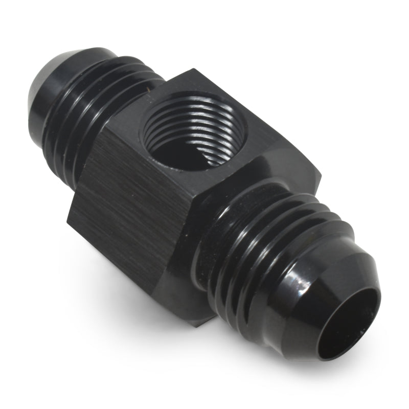 Russell 670000 Performance -6 AN Fuel Union Pressure Adapter (Blue)