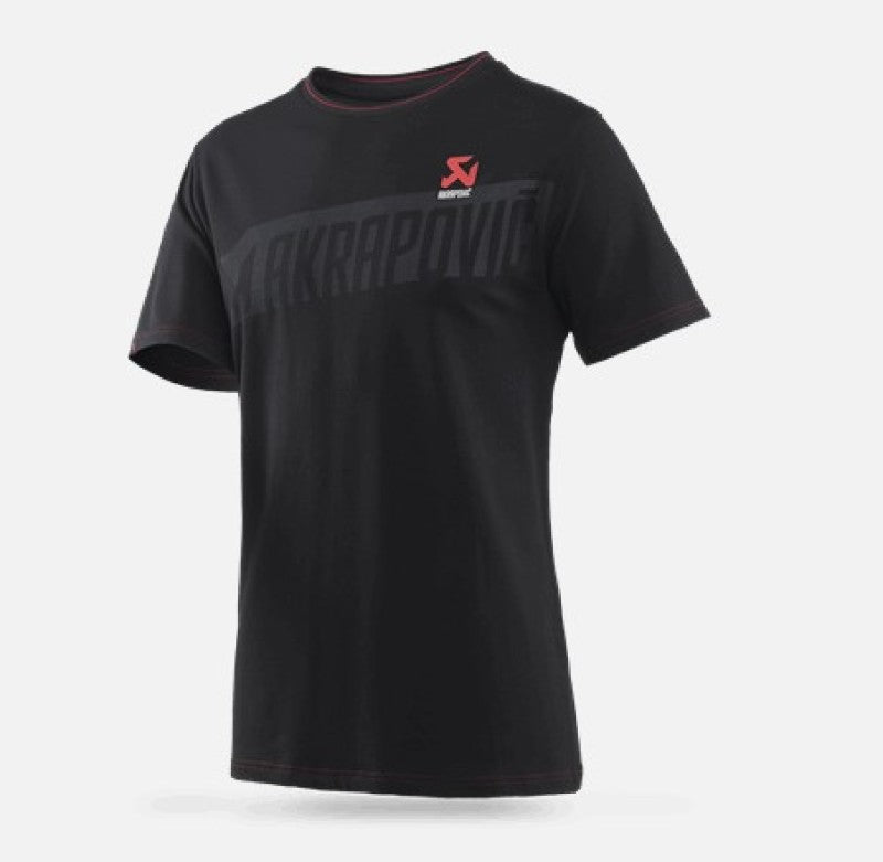 Akrapovic 802042 Mens Corpo T-Shirt Black - S