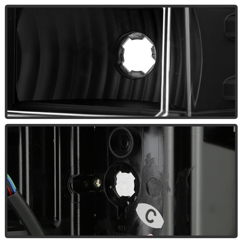 Spyder 5085863 fits Chevy 16-18 Silverado Light Bar LED Tail Lights - All Black