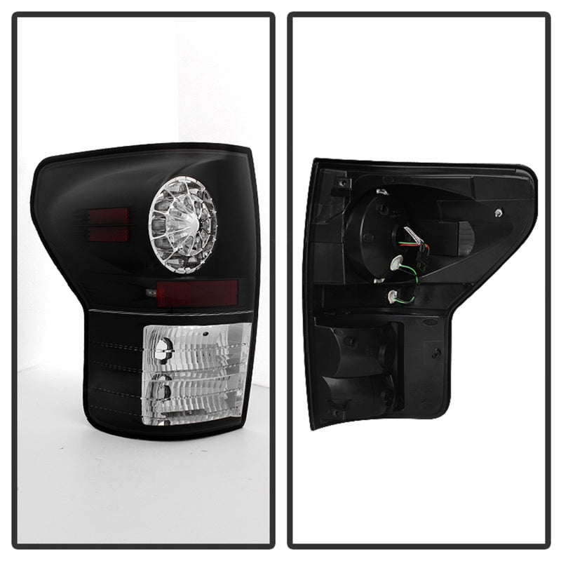 Spyder 5029584 fits Toyota 07-13 Tundra LED Tail lights Black ALT-YD-TTU07-LED-