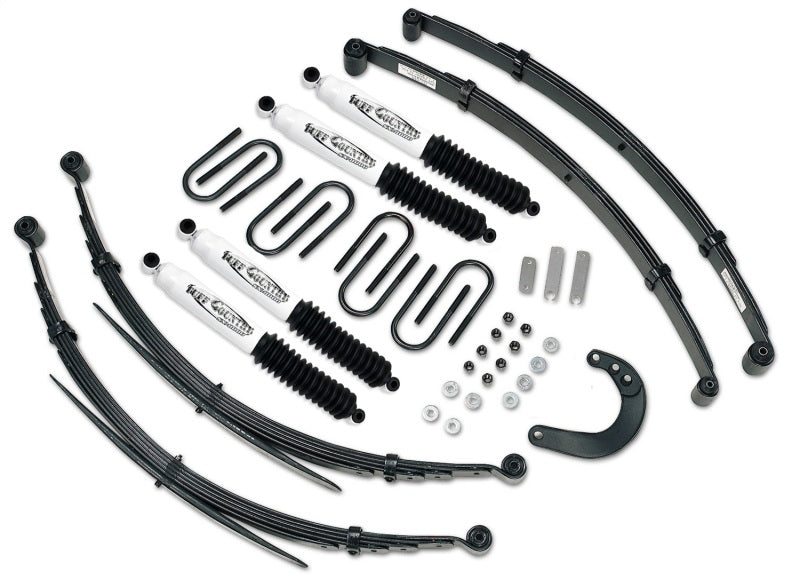 Tuff Country 14742KN 88-91 fits Chevy Suburban 3/4 Ton 4X4 4in Lift Kit EZ-Ride (w/56in Rr Springs SX8000)