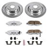 PowerStop K2986-26 07-08 fits Infiniti G35 Rear Z26 Street Warrior Brake Kit