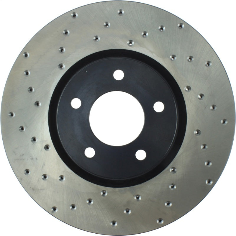 Stoptech 128.45078CR 2007-2013 Mazda 3 2.3L Cryo Drilled Right Front Brake Rotor