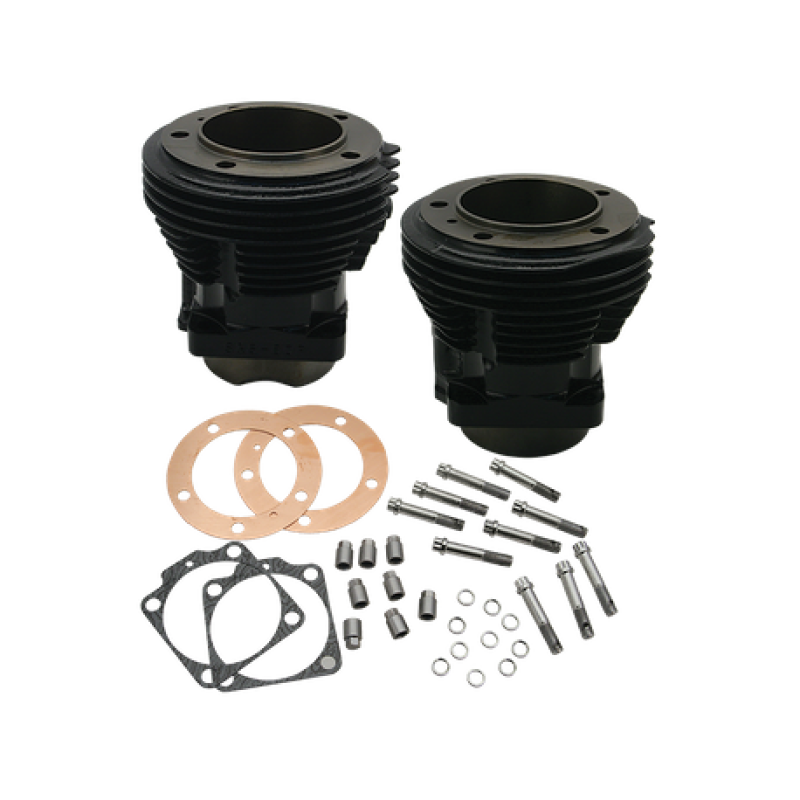 S&S 91-9200 Cycle 66-84 BT w/ S&S 98in Sidewinder Kit 3-5/8in Bore Cylinder Set