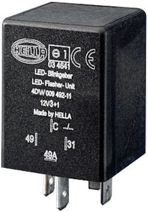 Hella LA009492111 Flasher Unit Led 12V 3+1
