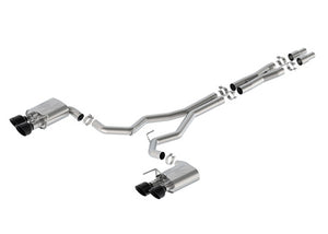 Ford Racing fits 2024 Mustang Dark Horse 5.0L Extreme Active Cat-Back Exhaust - Black Tip