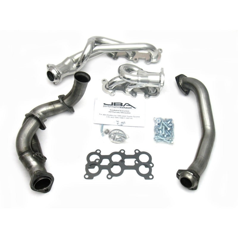 JBA 2032S-1JS fits Toyota 95-00 3.4L V6 w/o EGR 1-1/2in Primary Silver Ctd Cat4Ward Header