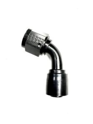 Fragola 8106012 -12AN 60 Degree Fixed/Single Swivel Sport Crimp Pro Hose End
