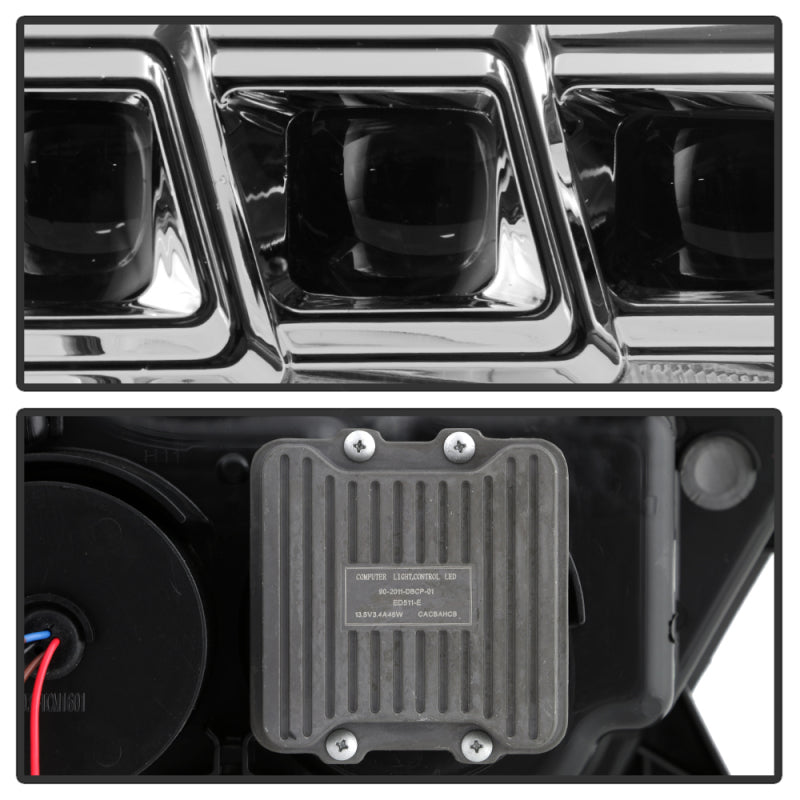Spyder 5088369 fits Toyota 16-20 Tacoma Halogen Model Only High-Power LED Headl