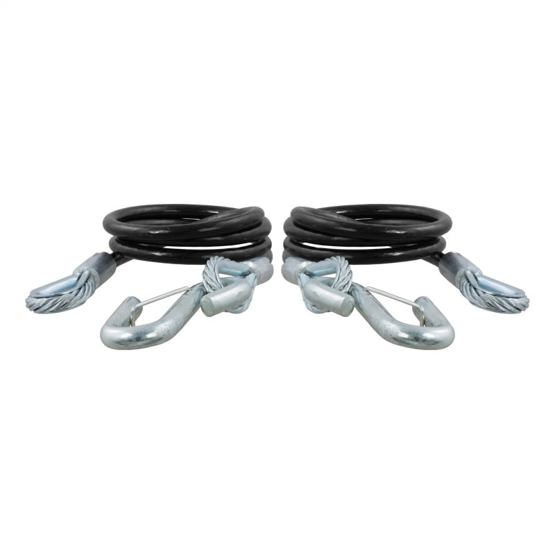 RockJock RJ-80151 Curt Towing Safety Cable Kit 44 1/2in Long w/ 2 Snap Hooks 5000lbs 2-Pack