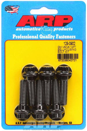 ARP 129-0902 Bellhousing Bolt Kit - 12pt. fits GM V6/V8