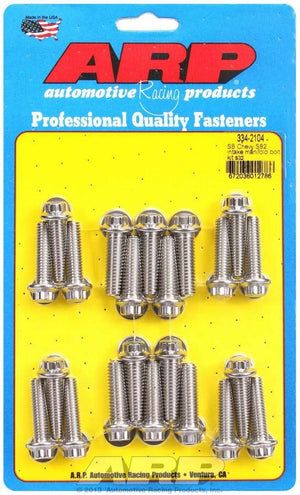 ARP 334-2104 fits SBC SB2 Intake Manifold Bolt Kit