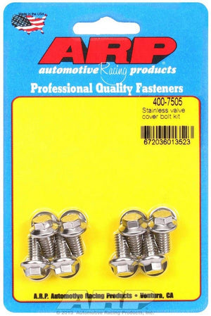 ARP 400-7505 S/S Valve Cover Bolt Kit 1/4in- 20 6pt. (8)
